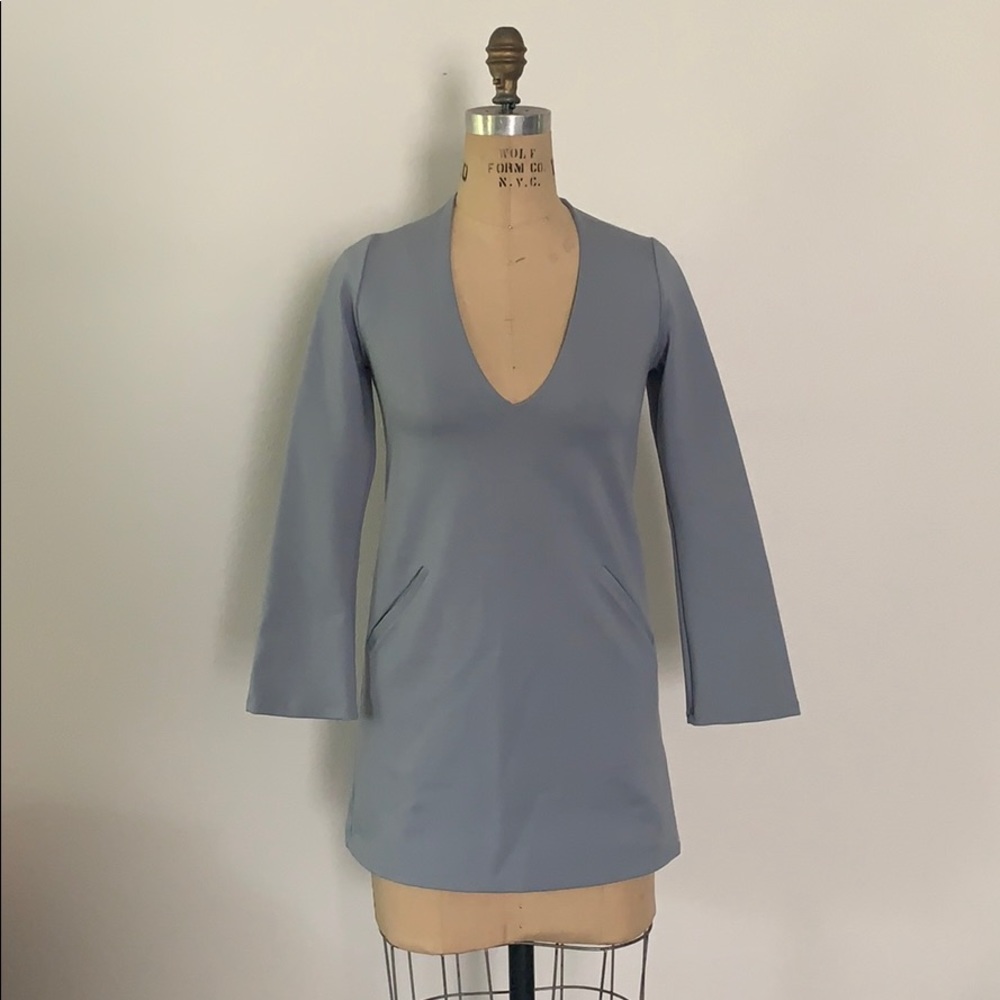 NWOT Silence & Noise light blue dress